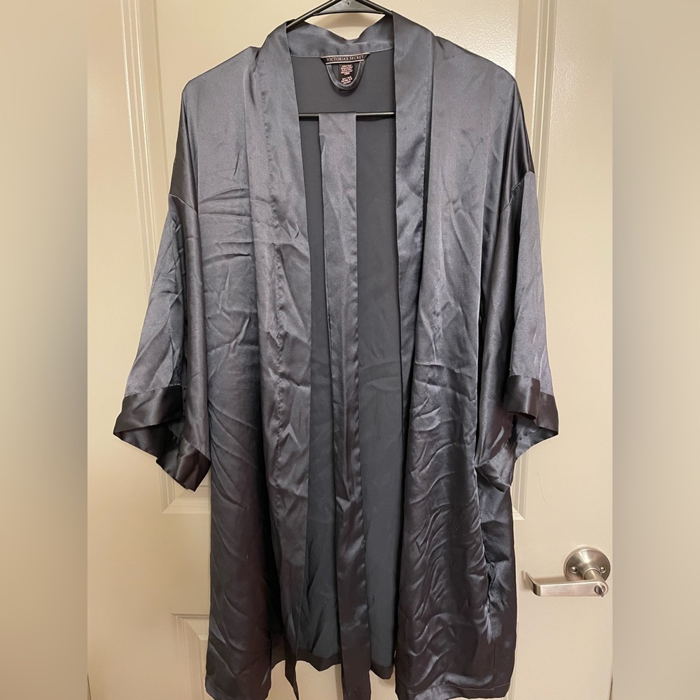 Victorias Secret Satin Bathrobe